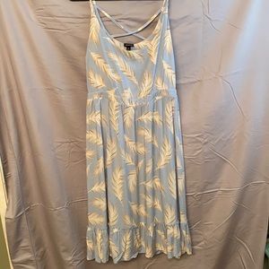Torrid feather design dress